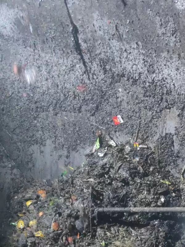 周村污水池清理